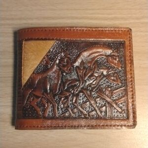 Men's Mexican Tooled Leather Wallet